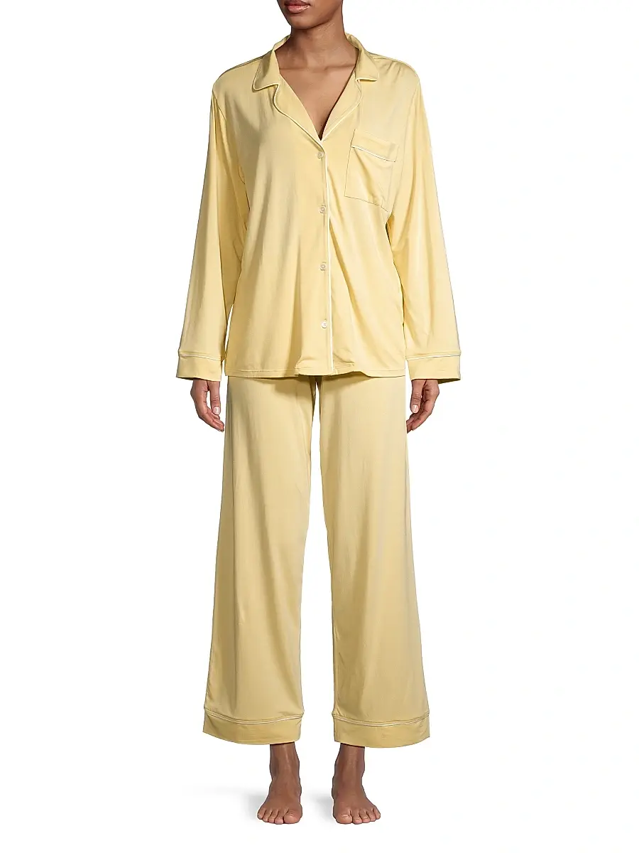 Eberjey Women's Gisele Long Pajama Set | Thumbnail 2 Eberjey Women's Gisele Long Pajama Set | Thumbnail 2