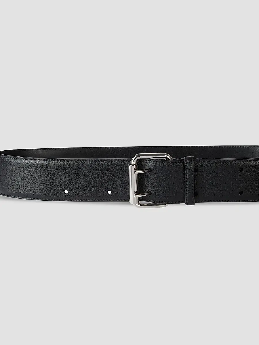 Givenchy Men's Cargo Belt in Leather with Studs - Black | Thumbnail 3