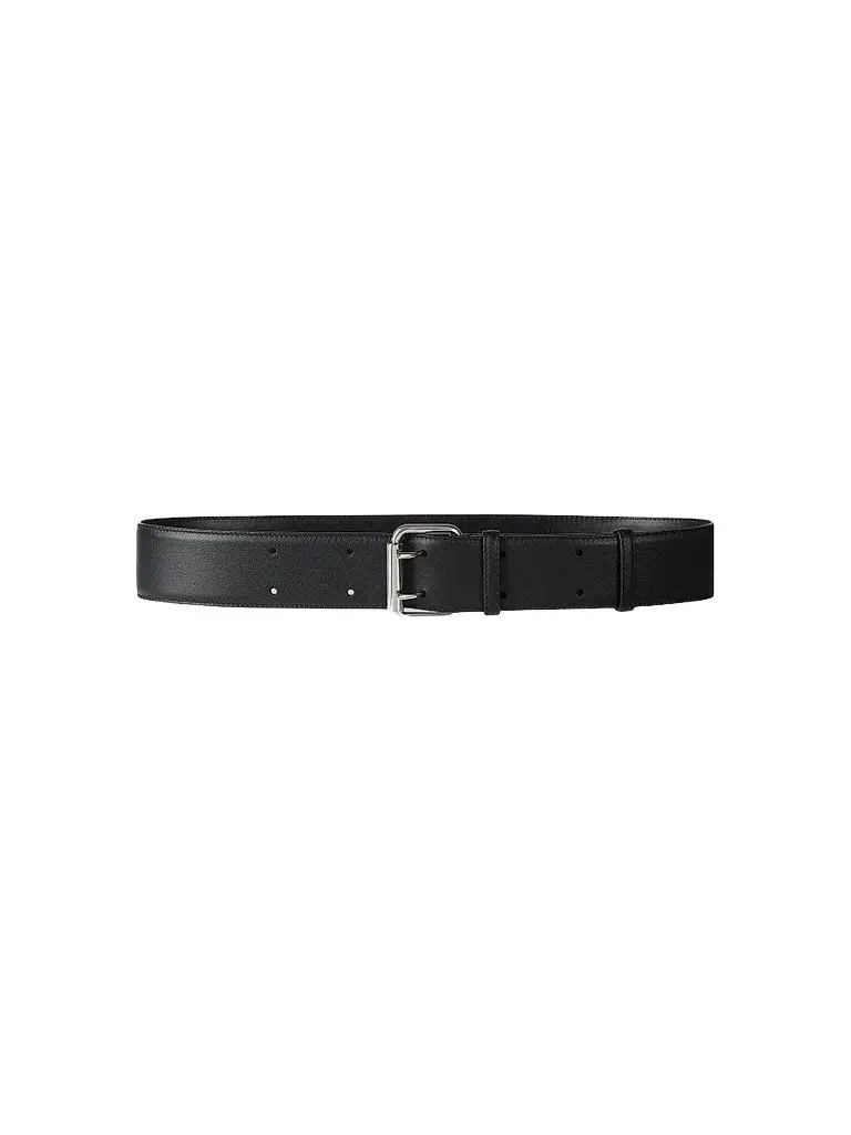 Givenchy Men's Cargo Belt in Leather with Studs - Black | Image 1 Givenchy Men's Cargo Belt in Leather with Studs - Black | Image 1