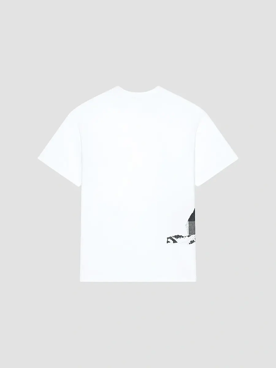 Givenchy Men's T-Shirt in Cotton with Ripped Paper Print | Thumbnail 3 Givenchy Men's T-Shirt in Cotton with Ripped Paper Print | Thumbnail 3