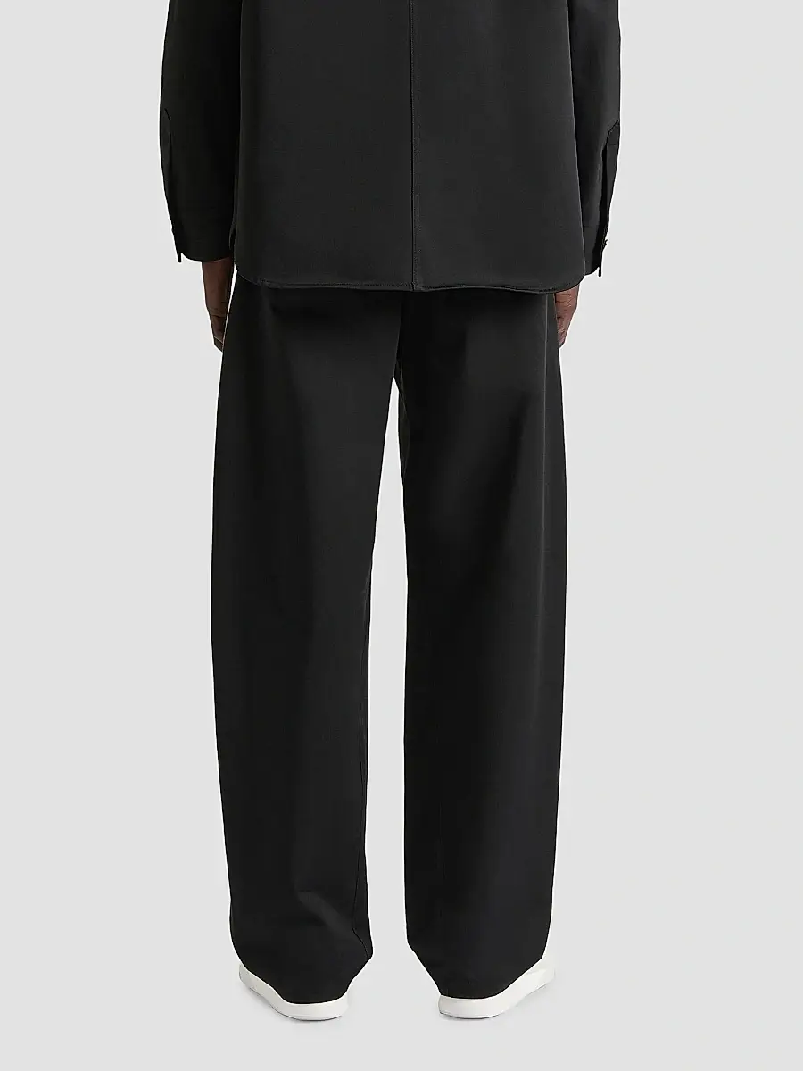 Givenchy Men's Couture Seam Pants in Cotton with Gros Grain Detail | Thumbnail 4 Givenchy Men's Couture Seam Pants in Cotton with Gros Grain Detail | Thumbnail 4