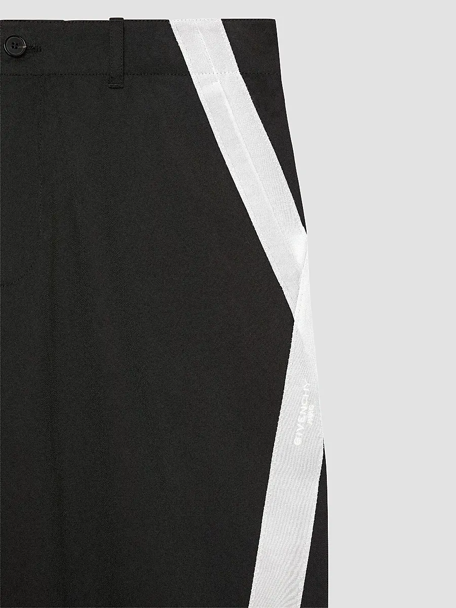 Givenchy Men's Couture Seam Pants in Cotton with Gros Grain Detail | Thumbnail 5 Givenchy Men's Couture Seam Pants in Cotton with Gros Grain Detail | Thumbnail 5