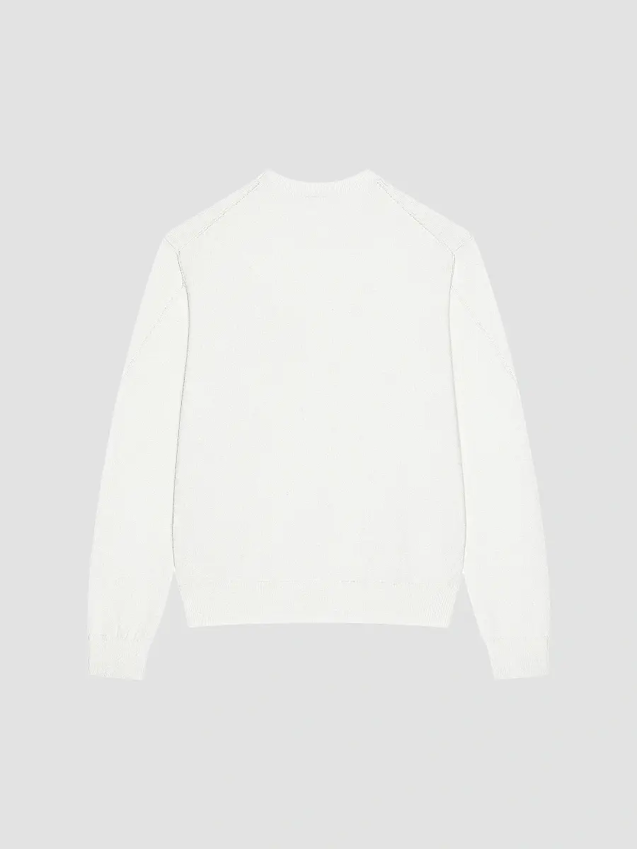 Givenchy Men's Sweater in Wool with Gros Grain Details | Thumbnail 3 Givenchy Men's Sweater in Wool with Gros Grain Details | Thumbnail 3