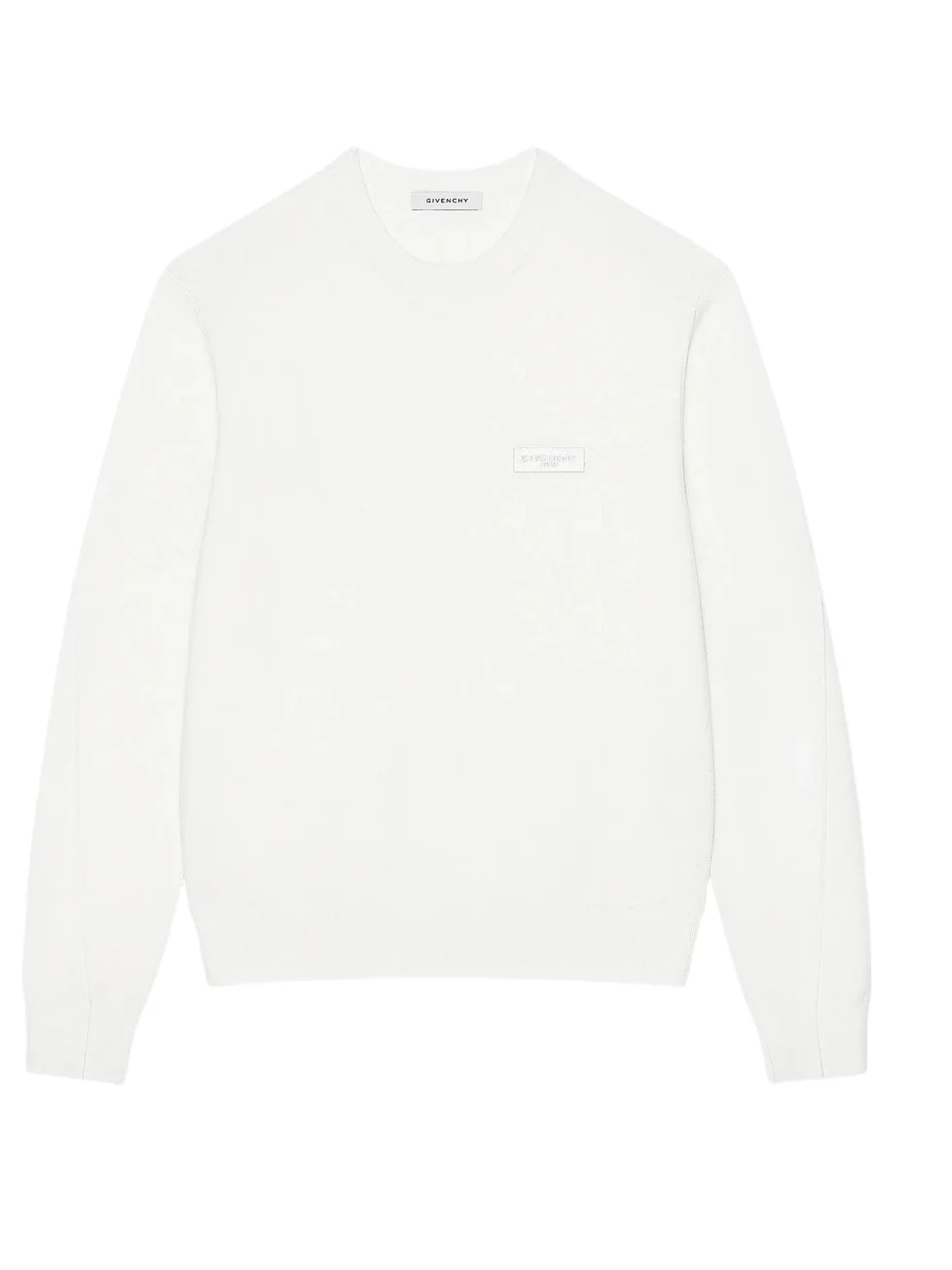 Givenchy Men's Sweater in Wool with Gros Grain Details