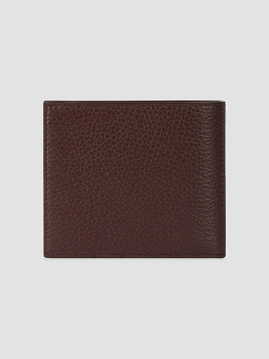 Givenchy Men's Wallet in Grained Leather - Chocolate | Thumbnail 2