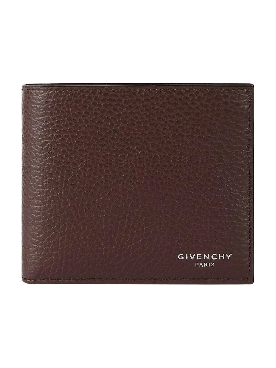 Givenchy Men's Wallet in Grained Leather - Chocolate