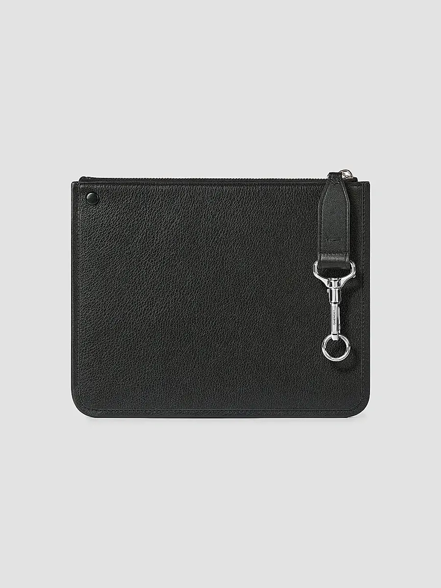 Givenchy Men's Cargo Pouch in Leather with Studs - Black | Thumbnail 2 Givenchy Men's Cargo Pouch in Leather with Studs - Black | Thumbnail 2