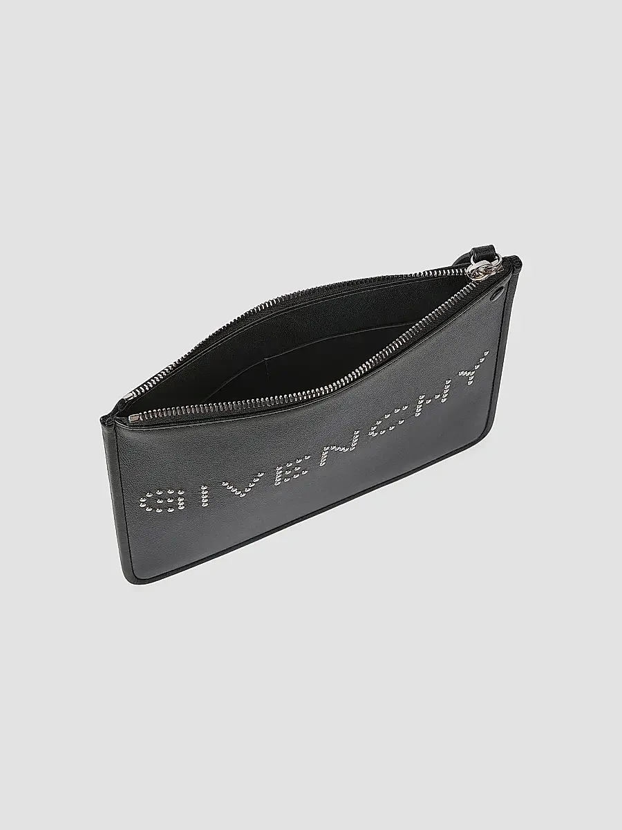 Givenchy Men's Cargo Pouch in Leather with Studs - Black | Thumbnail 3 Givenchy Men's Cargo Pouch in Leather with Studs - Black | Thumbnail 3