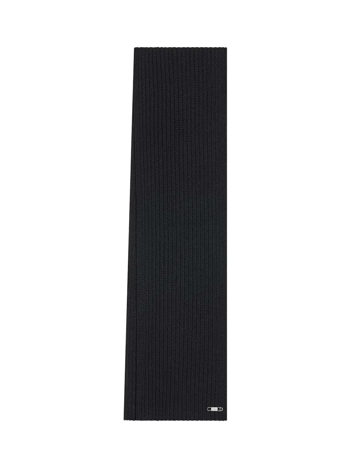 Givenchy Men's Scarf in Wool with Pin - Black