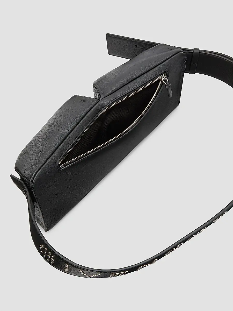 Givenchy Men's Cargo Belt Bag in Leather with Studs - Black | Thumbnail 5 Givenchy Men's Cargo Belt Bag in Leather with Studs - Black | Thumbnail 5