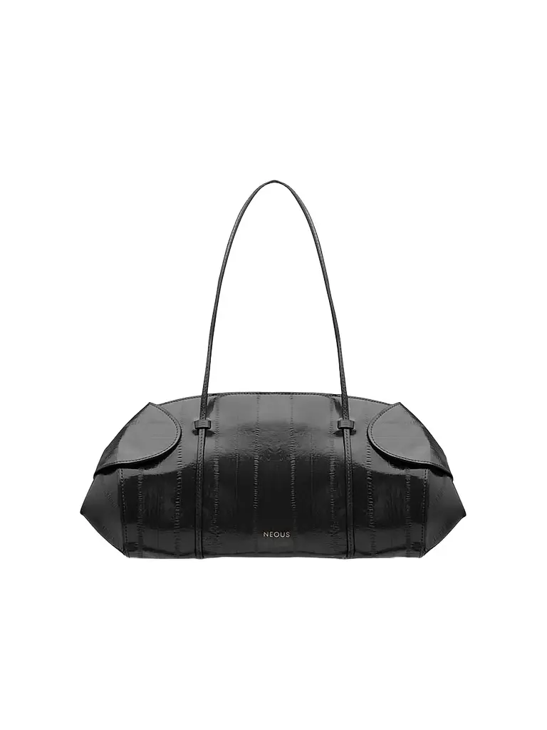 NEOUS Women's Berenices East To West Eel-Effect Leather Shoulder Bag - Black | Image 1 NEOUS Women's Berenices East To West Eel-Effect Leather Shoulder Bag - Black | Image 1