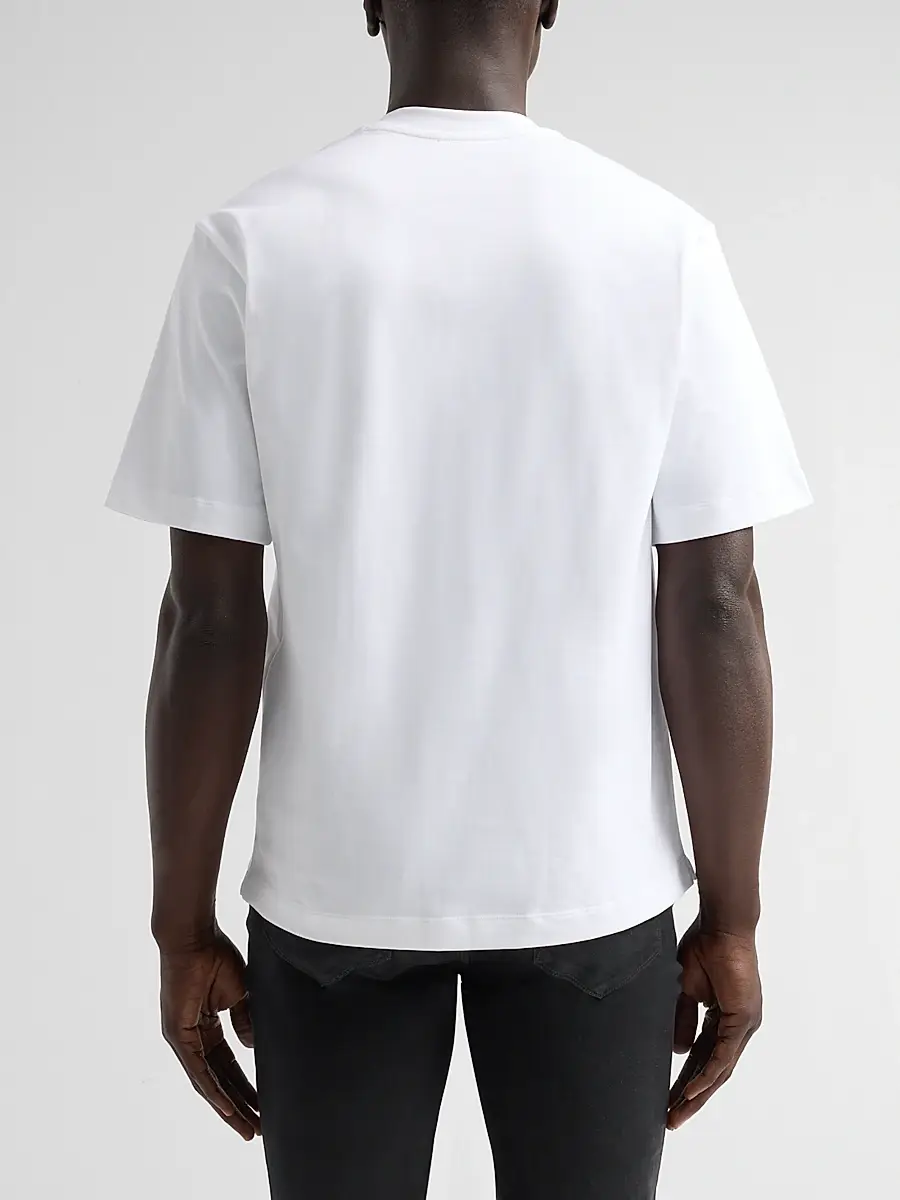 Ferragamo Men's Logo T-Shirt Short Sleeves T-Shirt | Thumbnail 3 Ferragamo Men's Logo T-Shirt Short Sleeves T-Shirt | Thumbnail 3