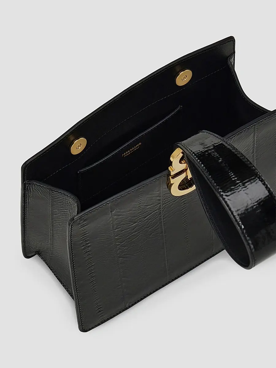 Ferragamo Women's Mini Eel Wristband Clutch | Thumbnail 5