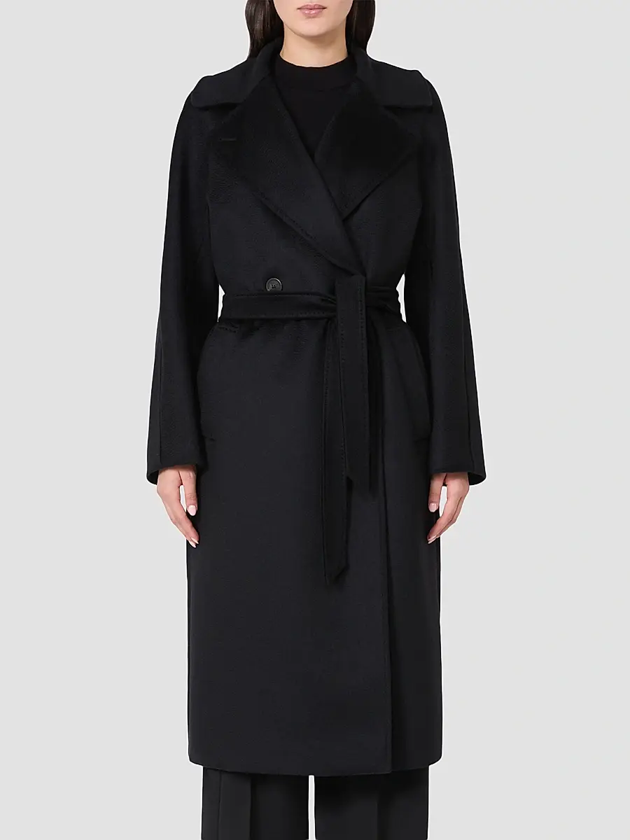 Weekend Max Mara Women's Double Breasted Wool Coat | Thumbnail 3 Weekend Max Mara Women's Double Breasted Wool Coat | Thumbnail 3