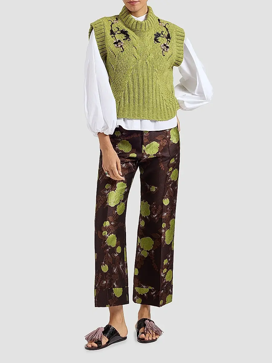 La DoubleJ Women's Cameo Vest Embroidered | Thumbnail 2