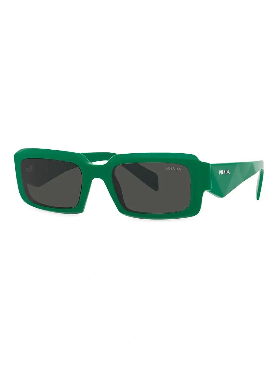 Prada Women's 54MM Rectangular Sunglasses | Thumbnail 2
