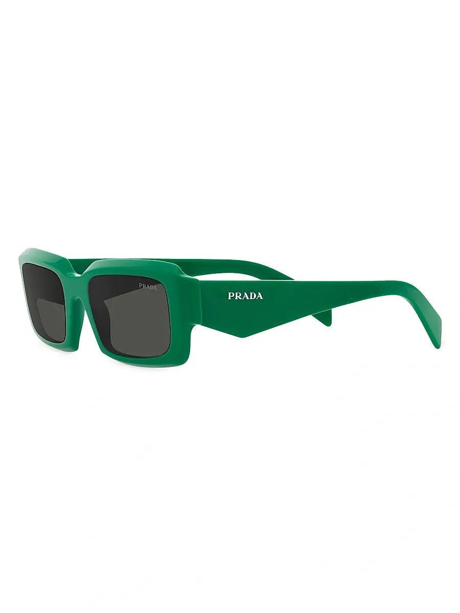 Prada Women's 54MM Rectangular Sunglasses | Thumbnail 4