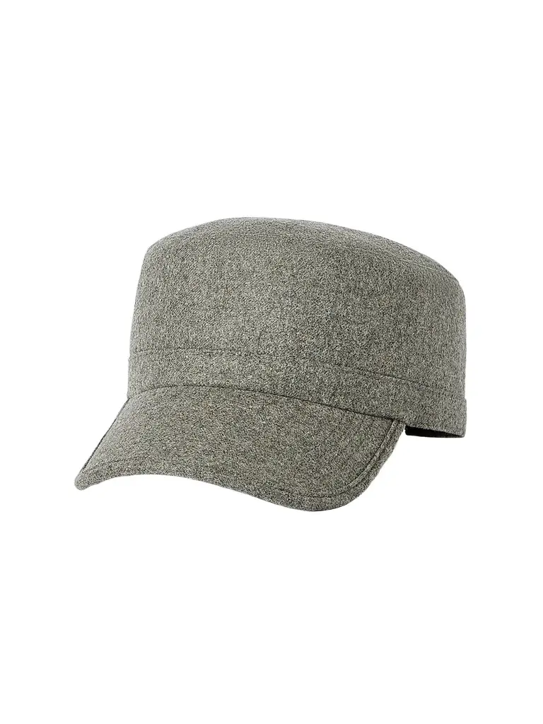 Men's Virgin Wool Flannel Field Cap Men's Virgin Wool Flannel Field Cap