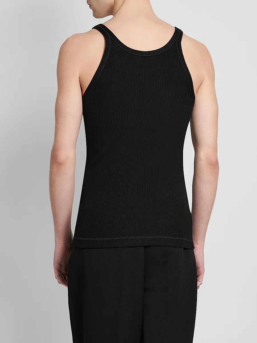 Dolce & Gabbana Men's Etichetta Cotton Tank | Thumbnail 3 Dolce & Gabbana Men's Etichetta Cotton Tank | Thumbnail 3