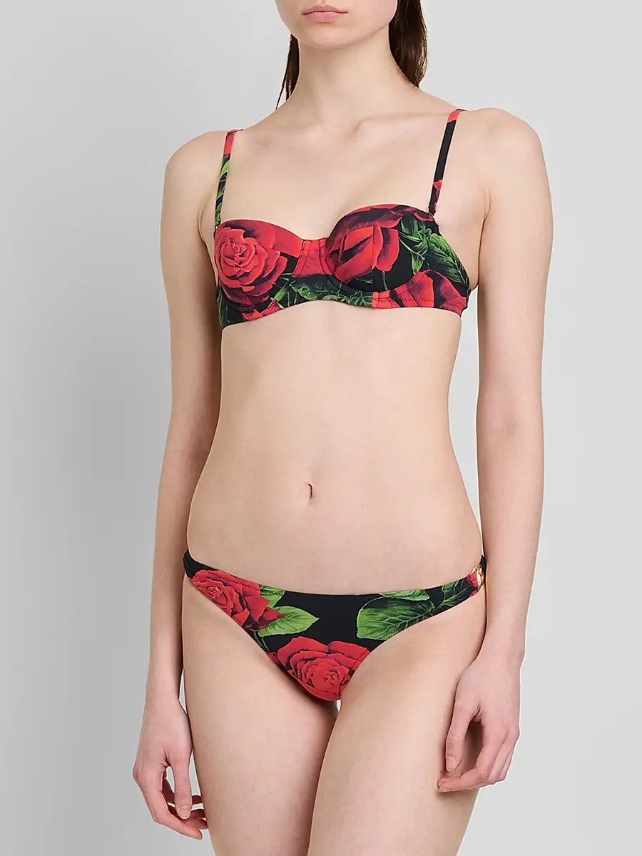 Dolce & Gabbana Women's St. Sicilia Printed Bikini | Thumbnail 4 Dolce & Gabbana Women's St. Sicilia Printed Bikini | Thumbnail 4