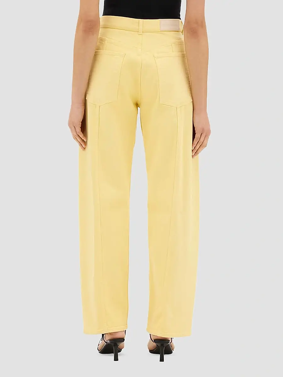Another Tomorrow Women's Denim Curved Jeans | Thumbnail 4 Another Tomorrow Women's Denim Curved Jeans | Thumbnail 4