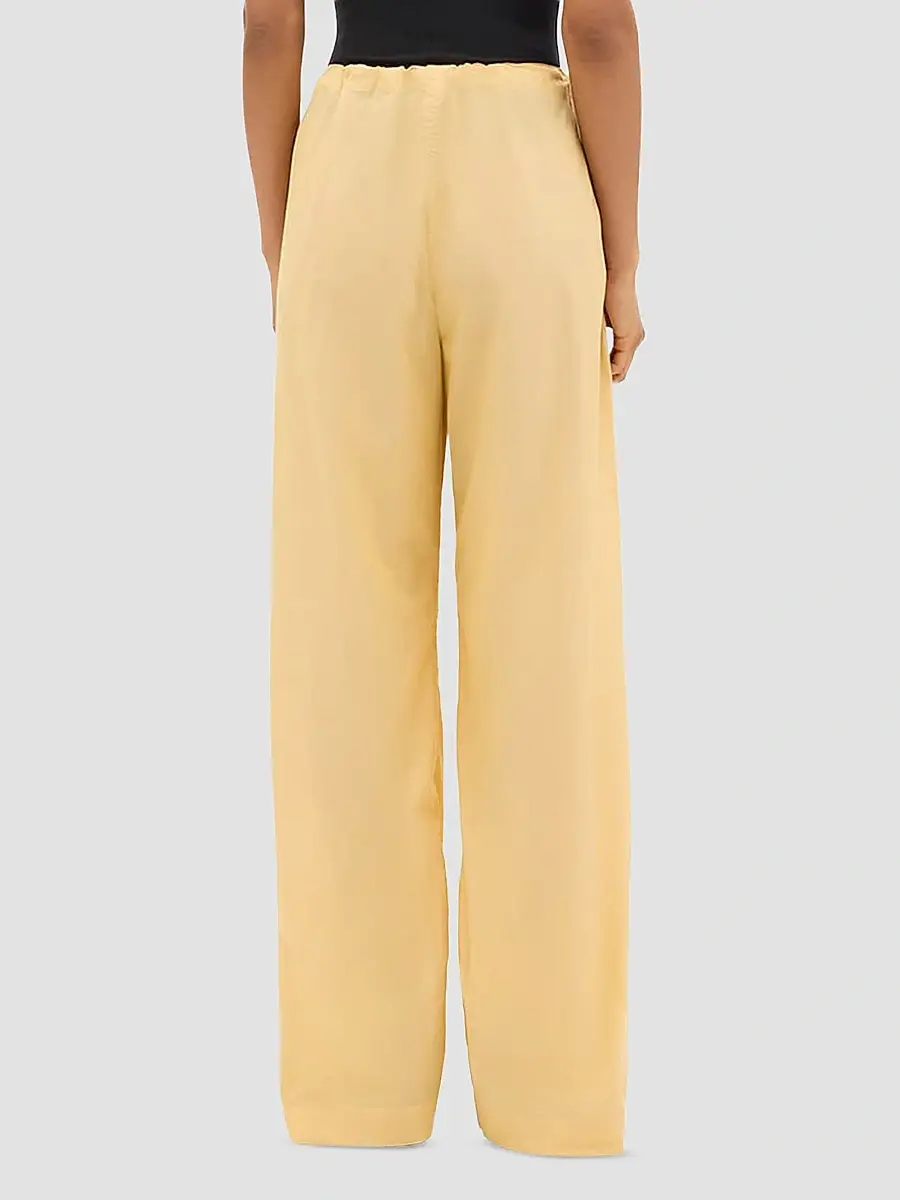 Another Tomorrow Women's Voile Drawcord Pants | Thumbnail 4 Another Tomorrow Women's Voile Drawcord Pants | Thumbnail 4