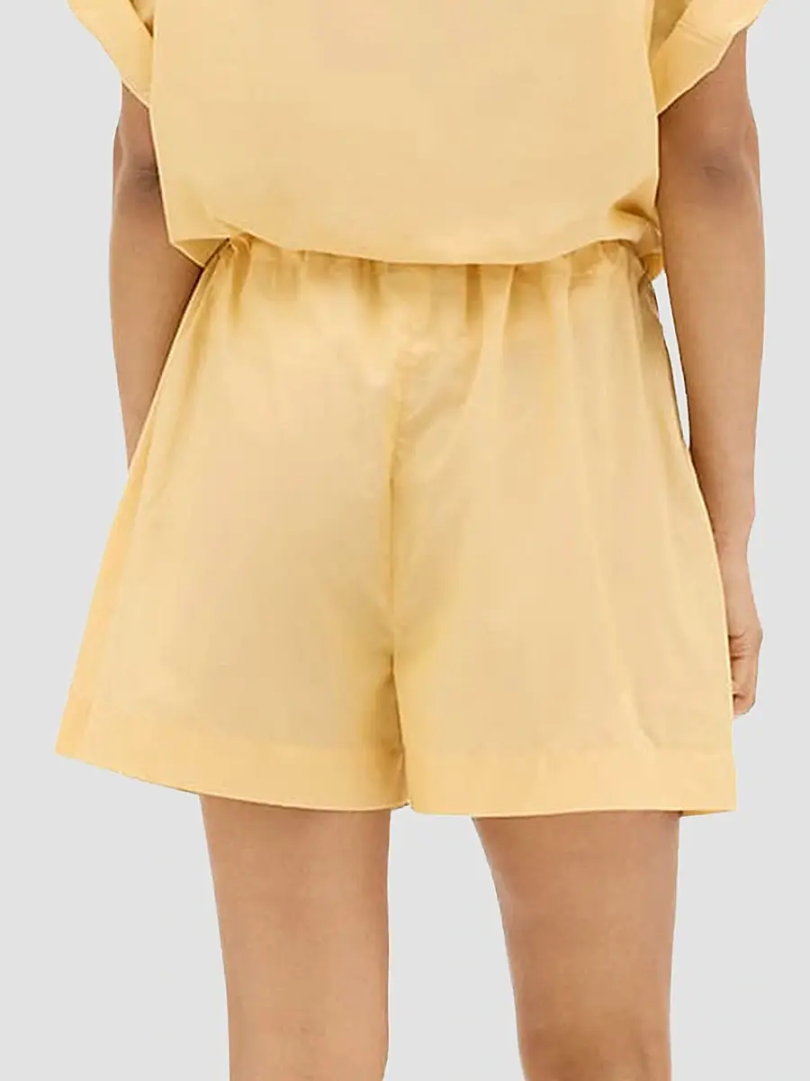 Another Tomorrow Women's Voile Drawcord Short | Thumbnail 4 Another Tomorrow Women's Voile Drawcord Short | Thumbnail 4