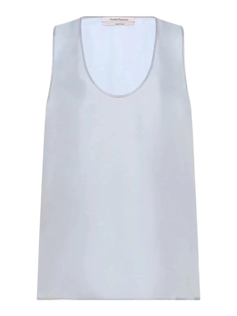 Another Tomorrow Women's Silk Tank