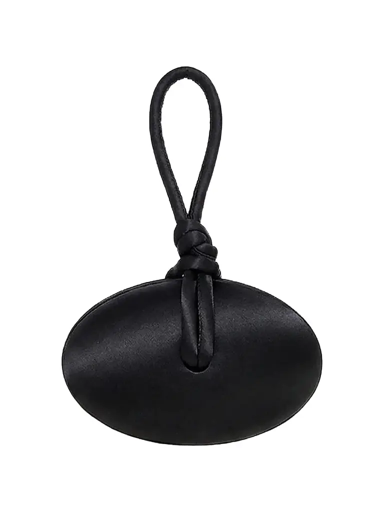 Ahikoza Women's The Lolita Satin Wristlet - Black | Image 1 Ahikoza Women's The Lolita Satin Wristlet - Black | Image 1