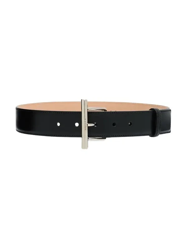T-Bar Skinny Leather Belt T-Bar Skinny Leather Belt