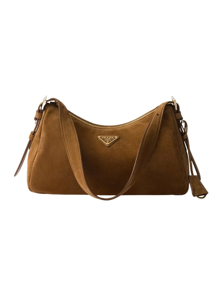 Aimee Medium Zip Suede Shoulder Bag Aimee Medium Zip Suede Shoulder Bag