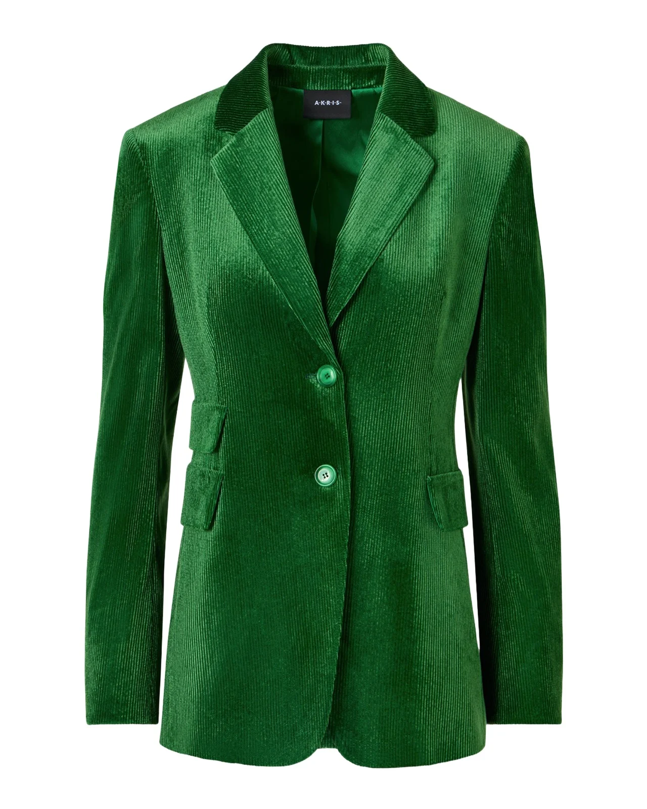 Corduroy Single-Breasted Jacket