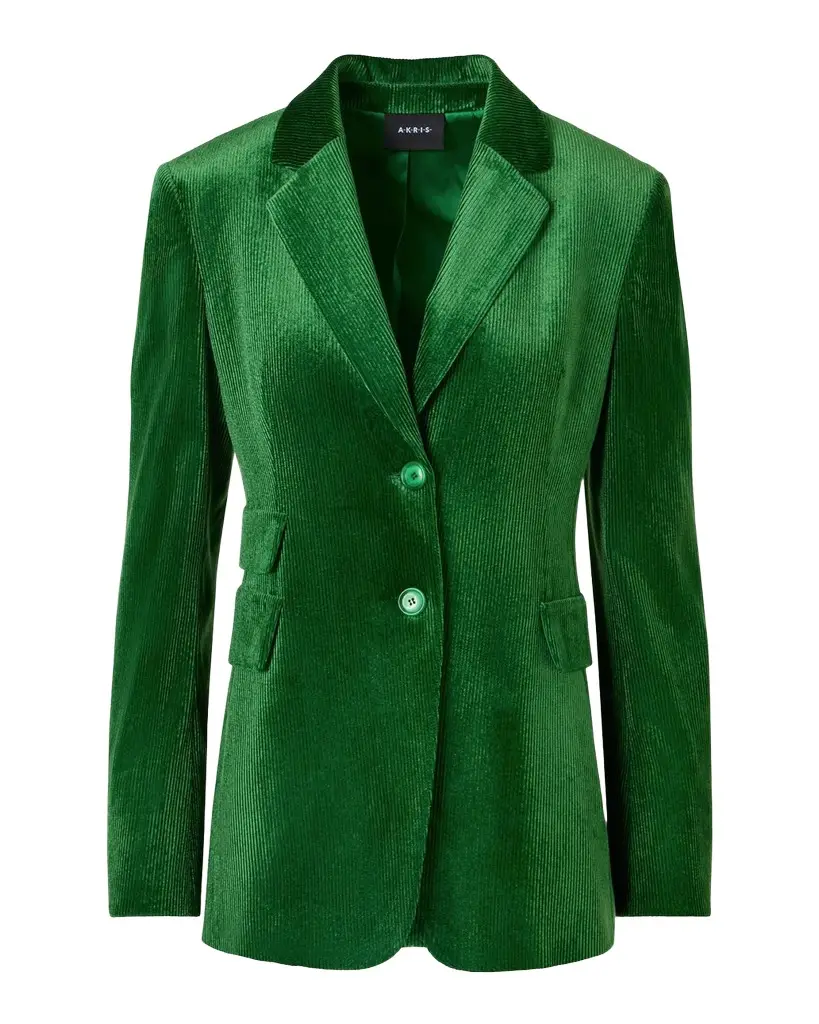 Akris Corduroy Single-Breasted Jacket | Image 1 Akris Corduroy Single-Breasted Jacket | Image 1