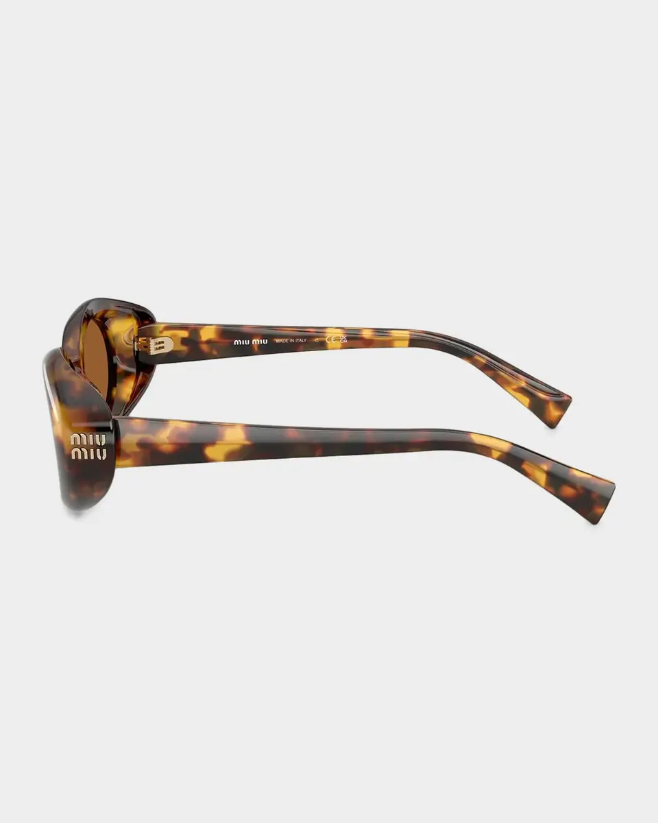 Miu Miu MU B09SF 52MM Oval Sunglasses | Thumbnail 2 Miu Miu MU B09SF 52MM Oval Sunglasses | Thumbnail 2