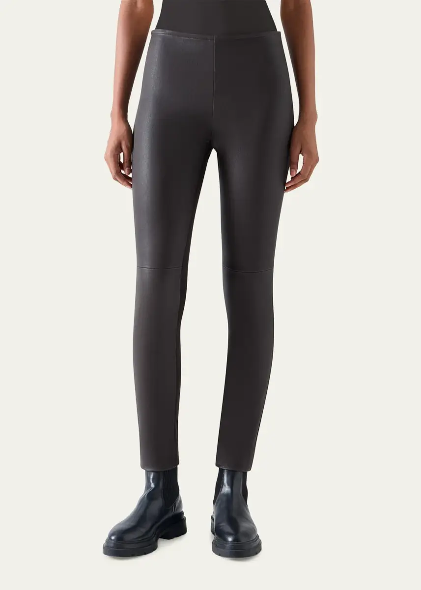 Akris punto Fancy Mix Media Legging Pants | Thumbnail 2 Akris punto Fancy Mix Media Legging Pants | Thumbnail 2