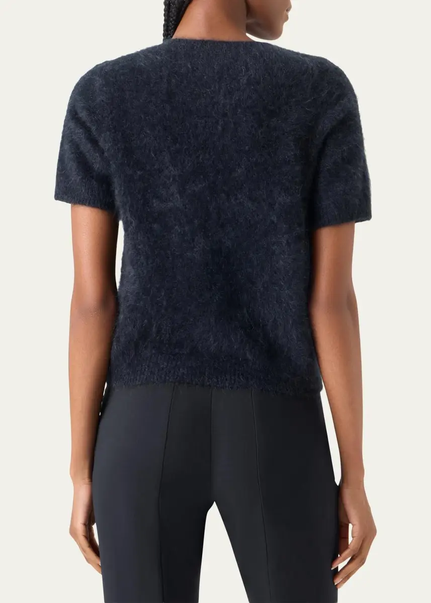 Akris Cloud Cashmere Knit Pullover Top | Thumbnail 3 Akris Cloud Cashmere Knit Pullover Top | Thumbnail 3