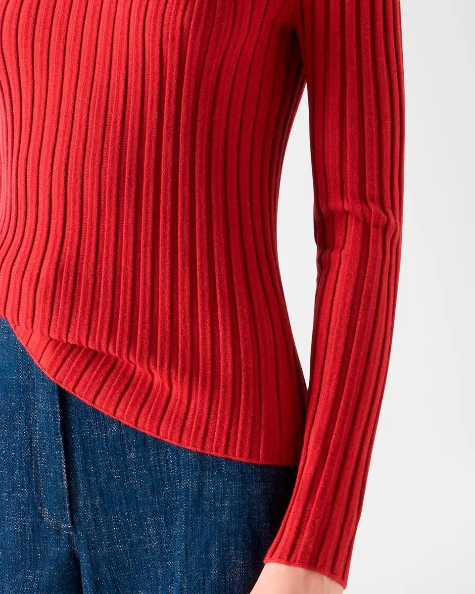 Akris punto Wool Knit Turtleneck Sweater | Thumbnail 4