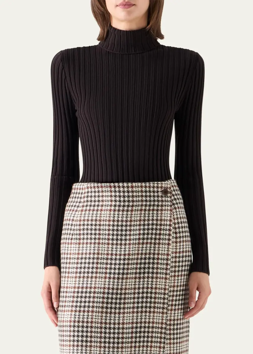 Akris punto Wool Knit Turtleneck Sweater | Thumbnail 4 Akris punto Wool Knit Turtleneck Sweater | Thumbnail 4
