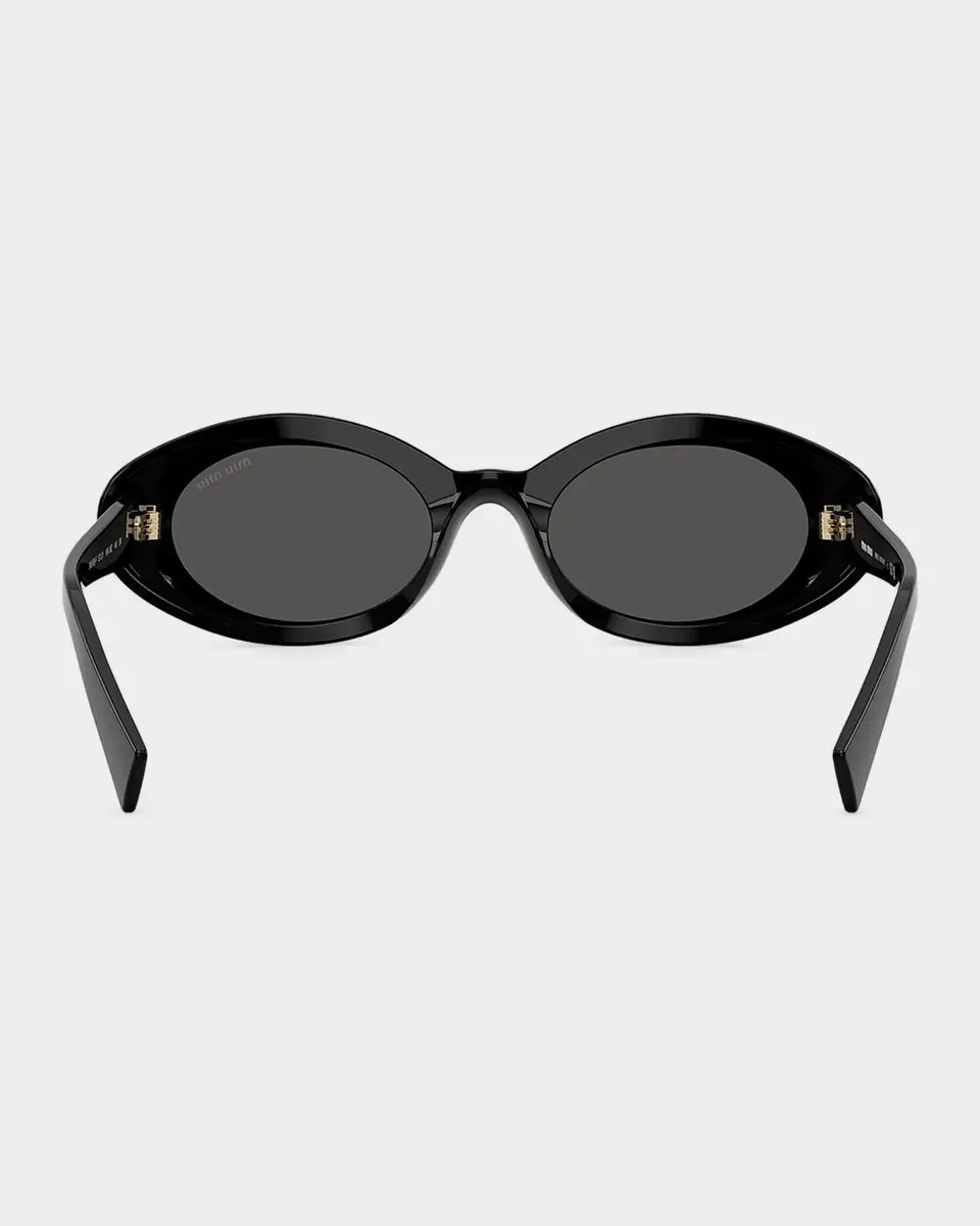 Miu Miu MU B09SF 52MM Oval Sunglasses | Thumbnail 4 Miu Miu MU B09SF 52MM Oval Sunglasses | Thumbnail 4