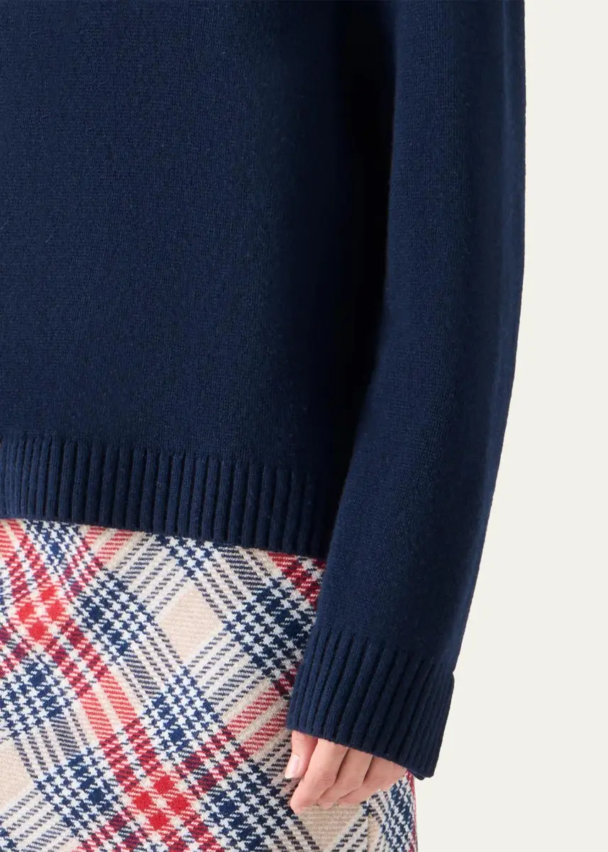 Akris punto Chunky Yak Knit Half-Zip Pullover | Thumbnail 5 Akris punto Chunky Yak Knit Half-Zip Pullover | Thumbnail 5