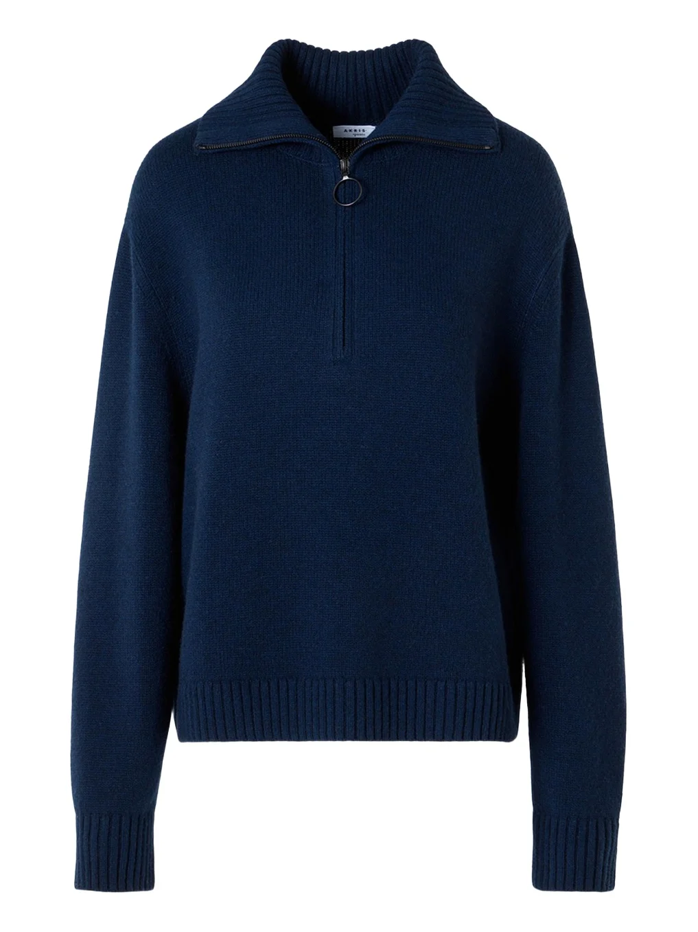 Chunky Yak Knit Half-Zip Pullover Chunky Yak Knit Half-Zip Pullover