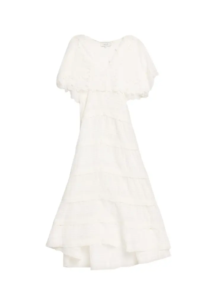 Eleannora Embroidered Midi Dress Eleannora Embroidered Midi Dress