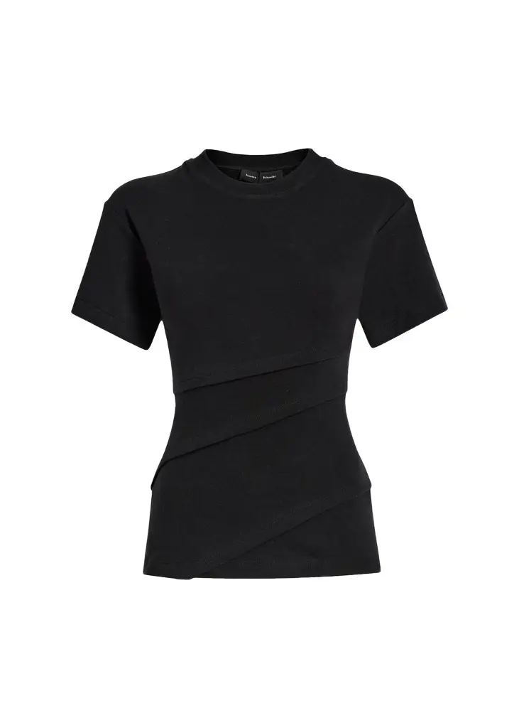Proenza Schouler Hilma Pleated Cotton-Blend Top | Image 1 Proenza Schouler Hilma Pleated Cotton-Blend Top | Image 1