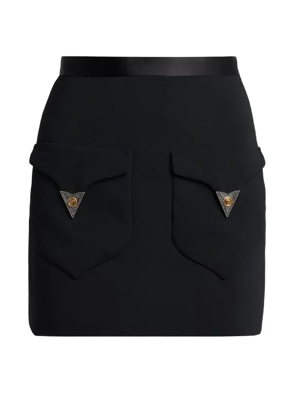 Wool Mini Skirt