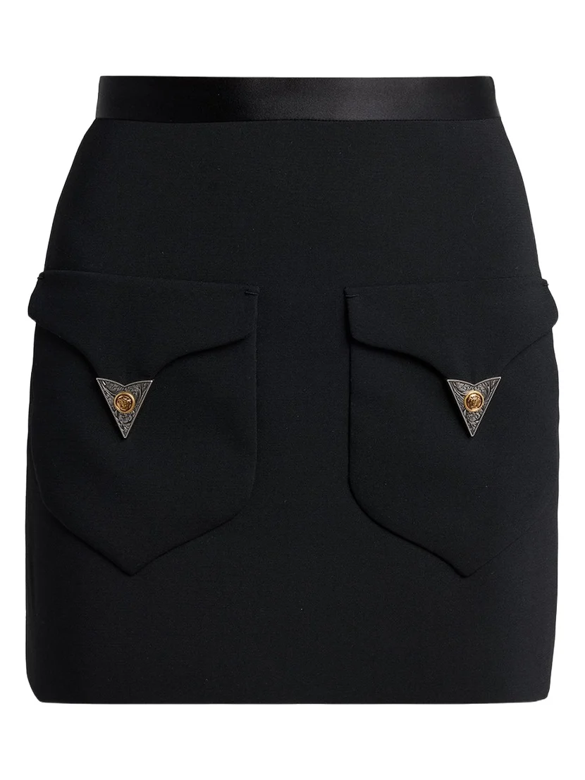 Wool Mini Skirt Wool Mini Skirt