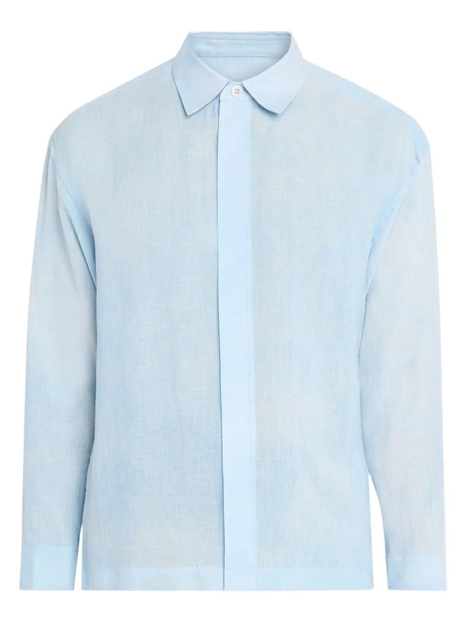 Men's Floating Linen Button-Down Shirt Men's Floating Linen Button-Down Shirt