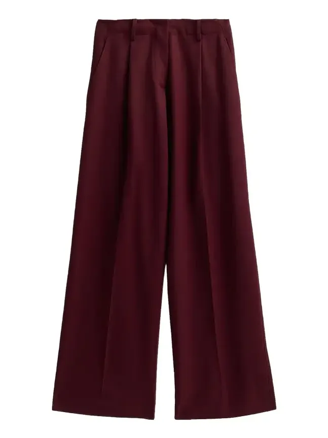 Halima Wool Gabardine Pants Halima Wool Gabardine Pants
