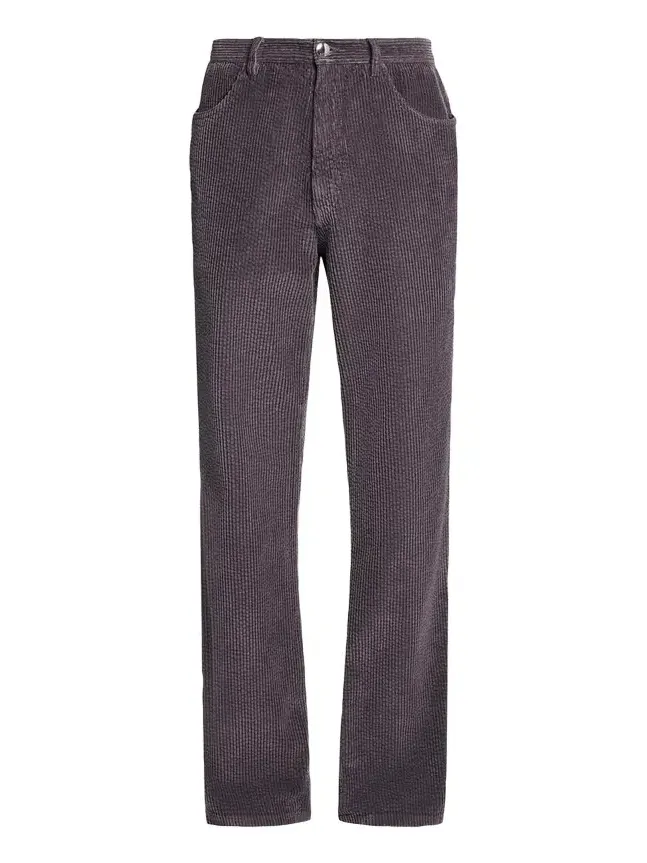 Men's Corduroy Flared Five-Pocket Pants