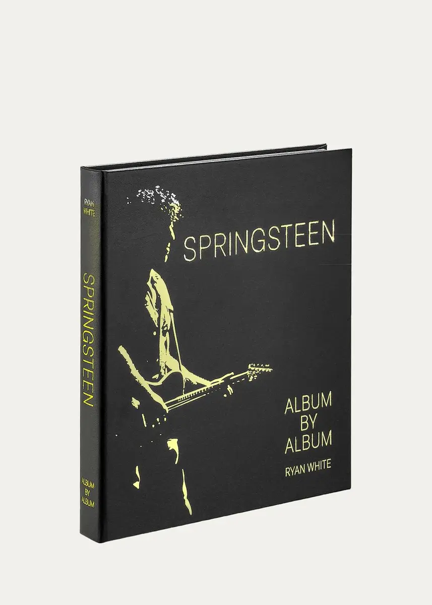 Graphic Image "Springsteen: Album by Album" Leather-Bound Book by Ryan White | Thumbnail 2 Graphic Image "Springsteen: Album by Album" Leather-Bound Book by Ryan White | Thumbnail 2