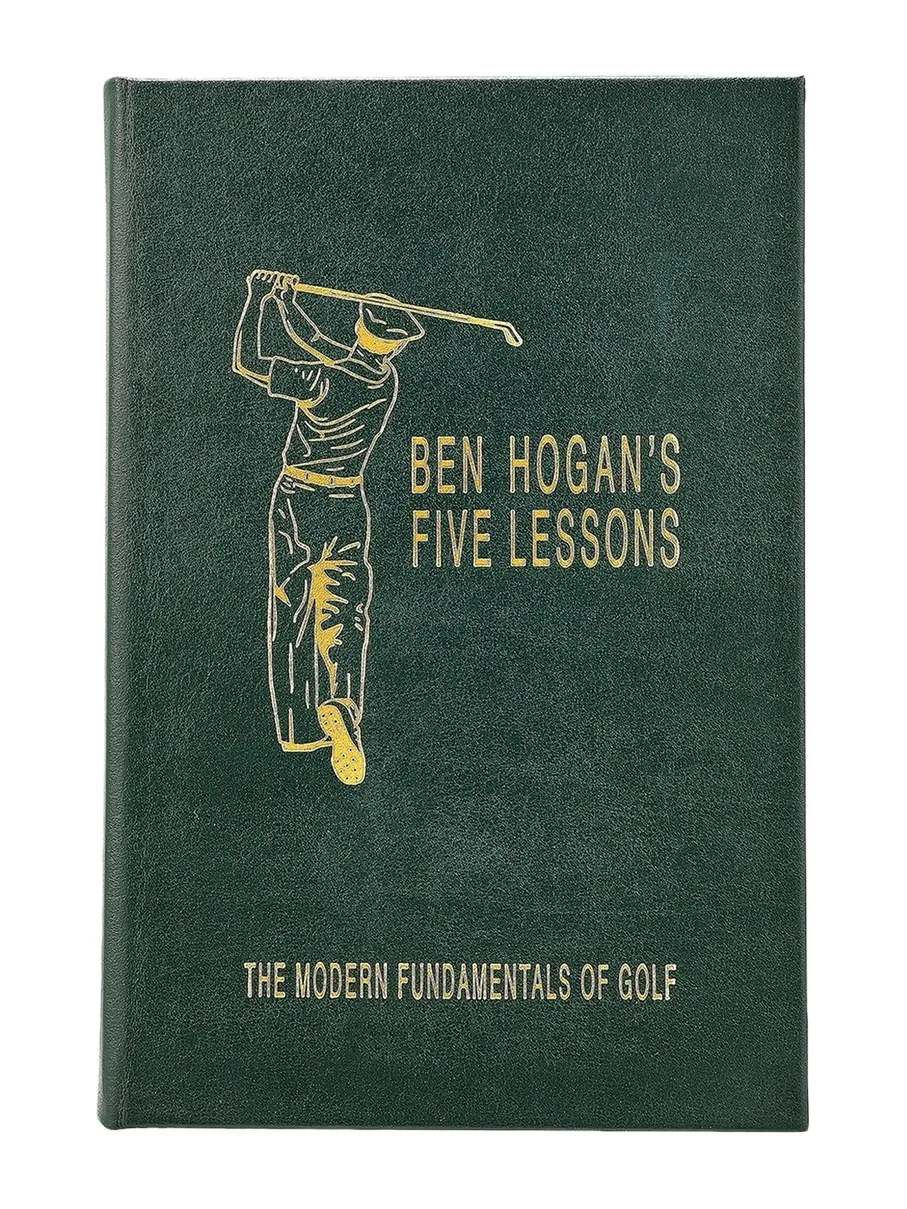 Graphic Image "Ben Hogan's Five Lessons: The Modern Fundamentals of Golf (Definitive Edition)" Leather-Bound Book